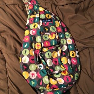 Animal printed Kavu sling bag